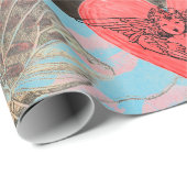 GUSTAV MUNCH "THE KISS" WRAPPING PAPIER GESCHENKPAPIER (Rolleneckpunkt)