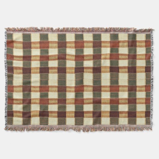 Gustav Stickley Gewebt Decke (Vorderseite)