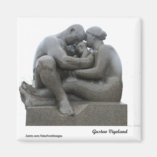 Gustav Vigeland Skulptur - Oslo, Norwegen - Magnet (Vorne)