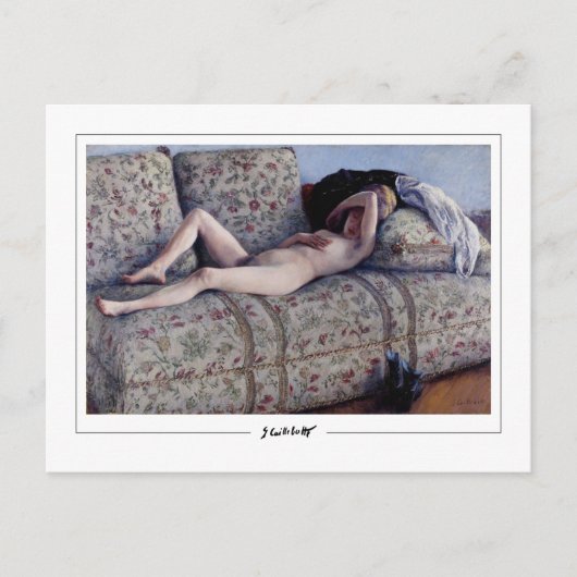 Gustave Caillebotte #12 - Fine Art Postcard Postkarte (Vorderseite)