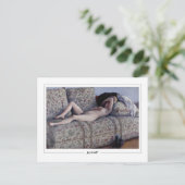 Gustave Caillebotte #12 - Fine Art Postkarte (Stehend Vorderseite)