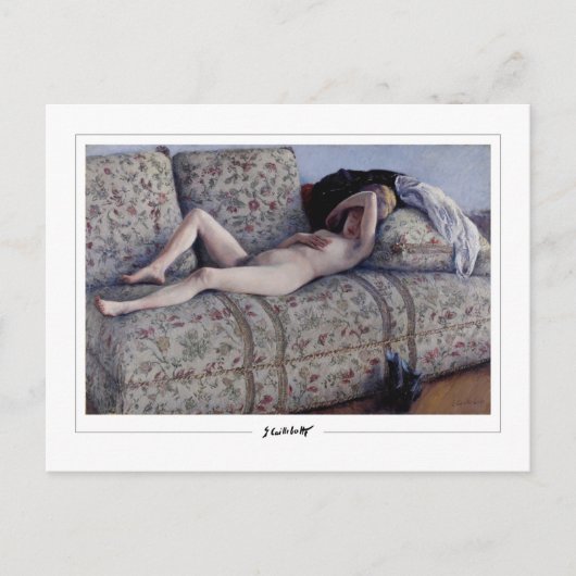 Gustave Caillebotte #12 - Fine Art Postkarte (Vorderseite)