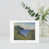 Gustave Caillebotte #131 - Fine Art Postkarte (Stehend Vorderseite)