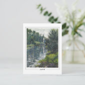 Gustave Caillebotte #138 - Fine Art Postcard Postkarte (Stehend Vorderseite)
