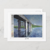 Gustave Caillebotte #13 - Fine Art Postkarte (Vorne/Hinten)