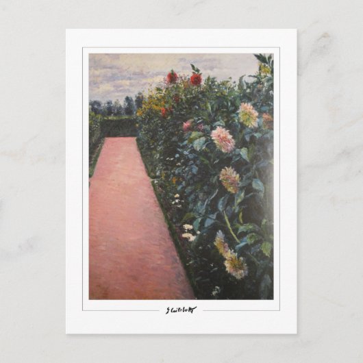 Gustave Caillebotte #181 - Fine Art Postkarte (Vorderseite)