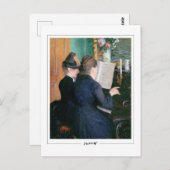 Gustave Caillebotte #207 - Fine Art Postcard Postkarte (Vorne/Hinten)