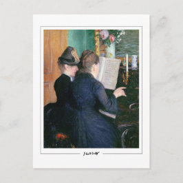 Gustave Caillebotte #207 - Fine Art Postcard Postkarte