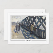 Gustave Caillebotte #298 - Fine Art Postcard Postkarte (Vorne/Hinten)