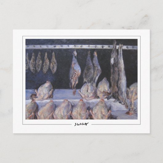 Gustave Caillebotte #348 - Fine Art Postkarte (Vorderseite)