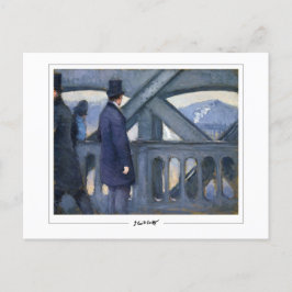 Gustave Caillebotte #381 - Fine Art Postcard Postkarte