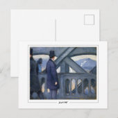 Gustave Caillebotte #381 - Fine Art Postcard Postkarte (Vorne/Hinten)