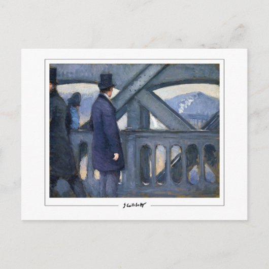 Gustave Caillebotte #381 - Fine Art Postcard Postkarte (Vorderseite)