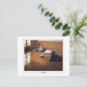 Gustave Caillebotte #39 - Fine Art Postcard Postkarte (Stehend Vorderseite)