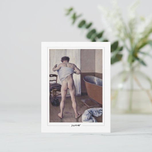 Gustave Caillebotte #65 - Fine Art Postkarte (Stehend Vorderseite)