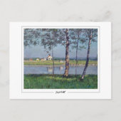 Gustave Caillebotte #67 - Fine Art Postcard Postkarte (Vorderseite)