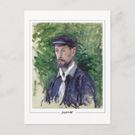 Gustave Caillebotte #82 - Fine Art Postcard Postkarte