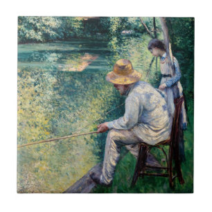 Gustave Caillebotte - Angeln Fliese