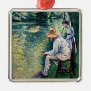 Gustave Caillebotte - Angeln Ornament Aus Metall