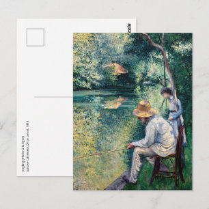 Gustave Caillebotte - Angeln Postkarte
