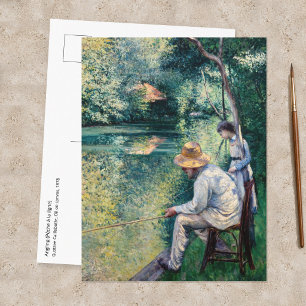 Gustave Caillebotte - Angeln Postkarte