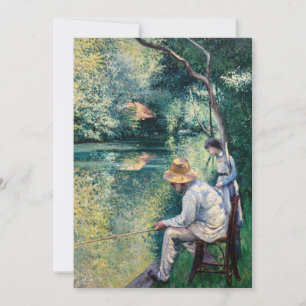 Gustave Caillebotte - Angling Einladung