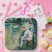 Gustave Caillebotte - Angling Pappteller (Party)