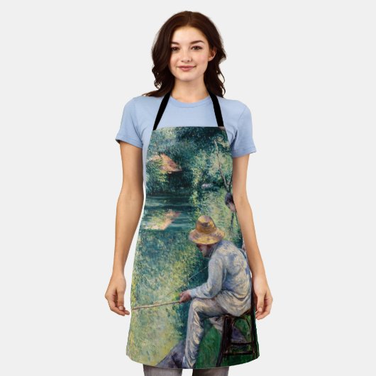 Gustave Caillebotte - Angling Schürze (Getragen)