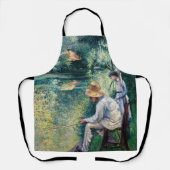 Gustave Caillebotte - Angling Schürze (Vorderseite)