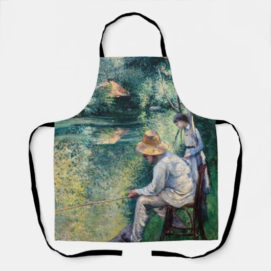 Gustave Caillebotte - Angling Schürze (Vorderseite)