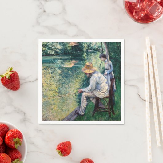 Gustave Caillebotte - Angling Serviette (Beispiel)