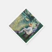 Gustave Caillebotte - Angling Serviette (Ecke)