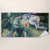 Gustave Caillebotte - Angling Strandtuch (Vorderseite)