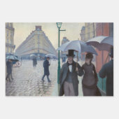 Gustave Caillebotte - Auswahl der Meisterwerke Geschenkpapier Set (Vorderseite 3)