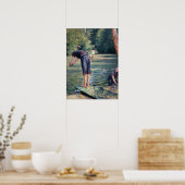 Gustave Caillebotte - Bathers, Bank of the Yerres Poster (Küche)