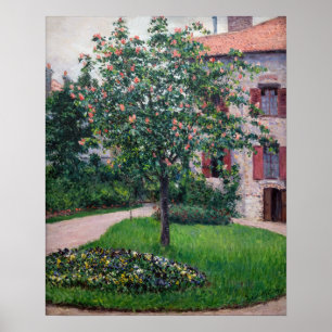Gustave Caillebotte - Bäume in Blossom Poster
