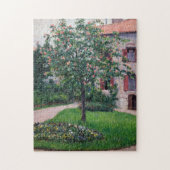 Gustave Caillebotte - Bäume in Blossom Puzzle (Vertikal)
