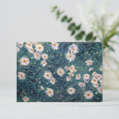 Gustave Caillebotte - Bed of Daisies, Detail Dankeskarte (Stehend Vorderseite)