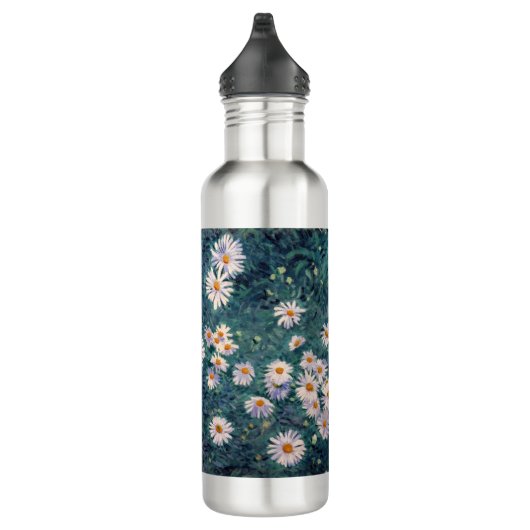 Gustave Caillebotte - Bed of Daisies, Detail Edelstahlflasche (Rechts)