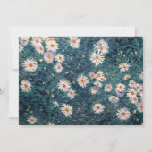 Gustave Caillebotte - Bed of Daisies, Detail Einladung (Vorderseite)