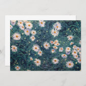 Gustave Caillebotte - Bed of Daisies, Detail Einladung (Vorne/Hinten)