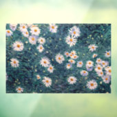 Gustave Caillebotte - Bed of Daisies, Detail Fensteraufkleber (Blatt 3)