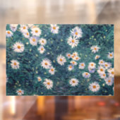 Gustave Caillebotte - Bed of Daisies, Detail Fensteraufkleber (Blatt 2)