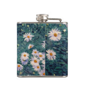 Gustave Caillebotte - Bed of Daisies, Detail Flachmann (Rückseite)