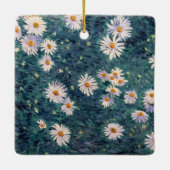 Gustave Caillebotte - Bed of Daisies, Detail Keramikornament (Rückseite)