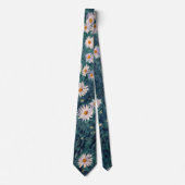 Gustave Caillebotte - Bed of Daisies, Detail Krawatte (Vorderseite)