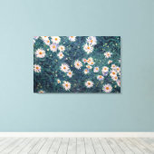 Gustave Caillebotte - Bed of Daisies, Detail Leinwanddruck (Insitu (Holzboden))