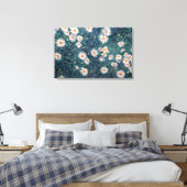 Gustave Caillebotte - Bed of Daisies, Detail Leinwanddruck (Insitu (Schlafzimmer))