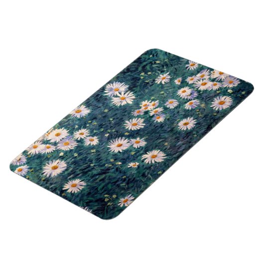Gustave Caillebotte - Bed of Daisies, Detail Magnet (Linke Seite)