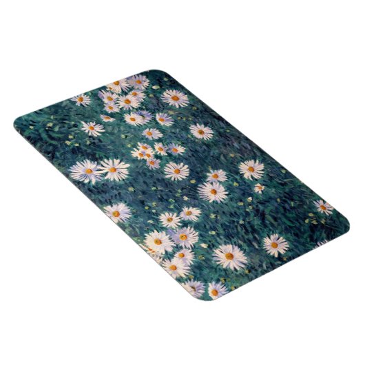 Gustave Caillebotte - Bed of Daisies, Detail Magnet (Rechte Seite)